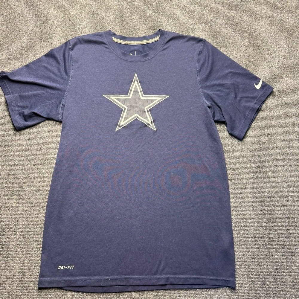Men's Nike Dallas Cowboys Dri Fit Shirt Size Small Star Logo